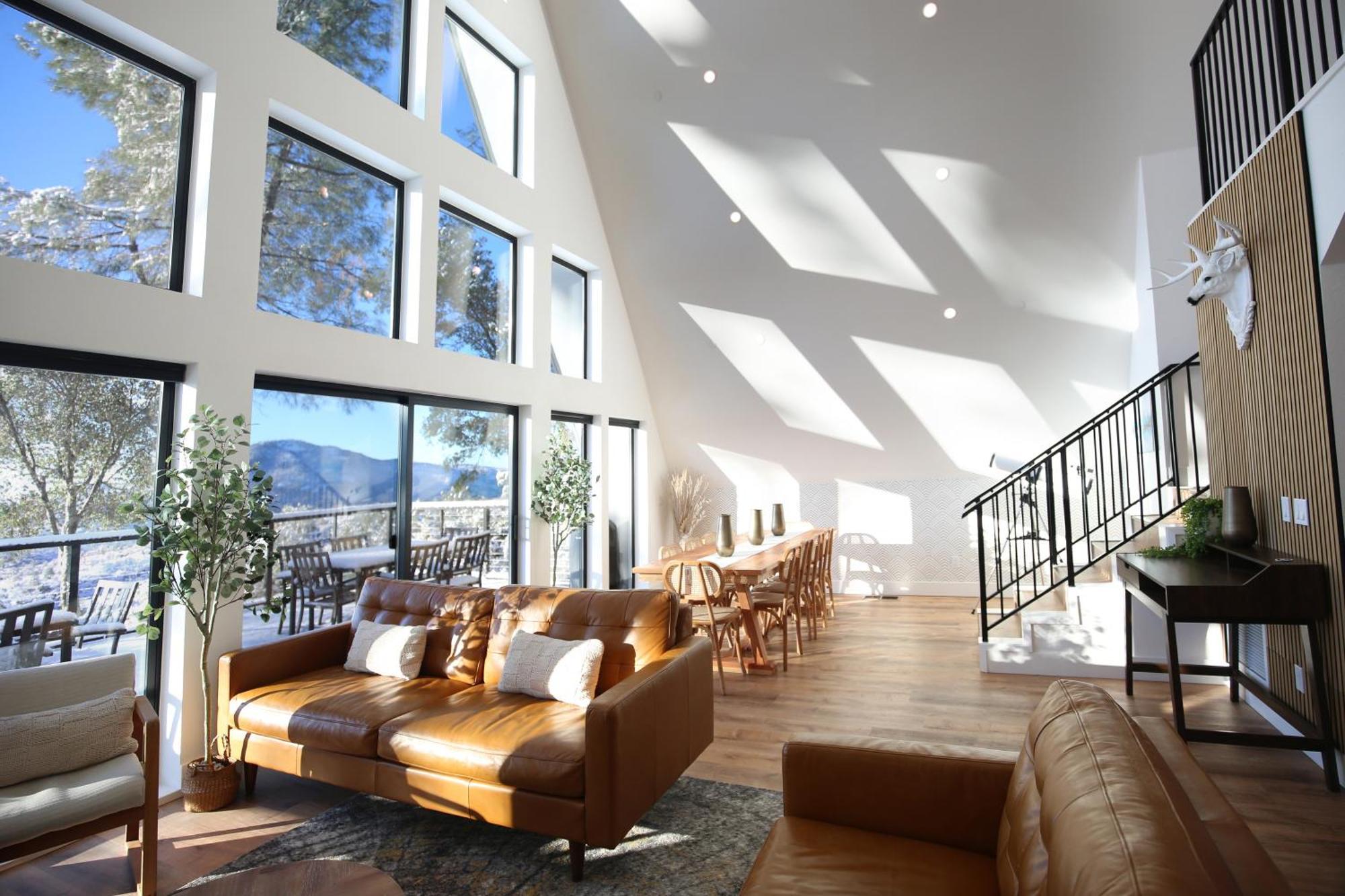 High End A-Frame - Hot Tub - Awesome Views - Yosemite - Electric Vehicle Friendly - Sleeps 10 Oakhurst Exterior foto